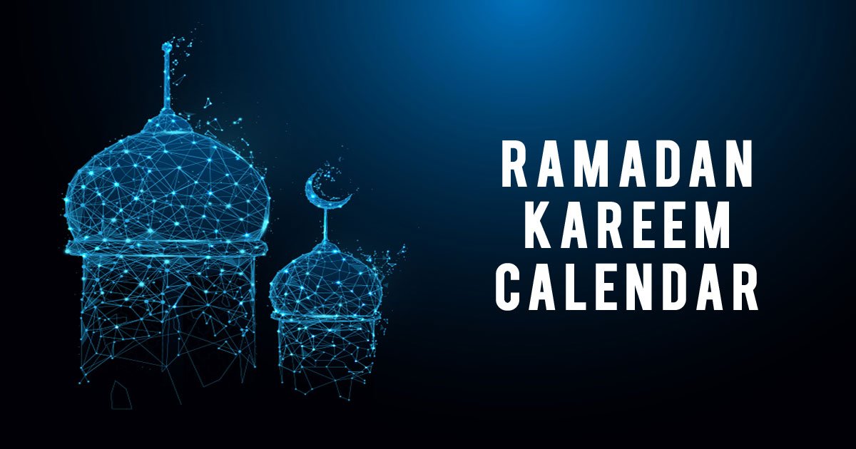 Abu Dhabi Ramadan Fasting Calendar 2020